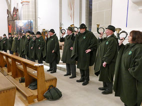 Hubertusandacht in St. Crescentius (© Karl-Franz Thiede)